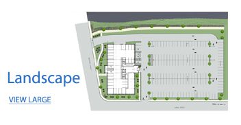 A map of the parking lot for a new apartment complex.