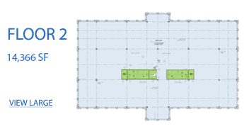 A floor plan of the building with two floors.